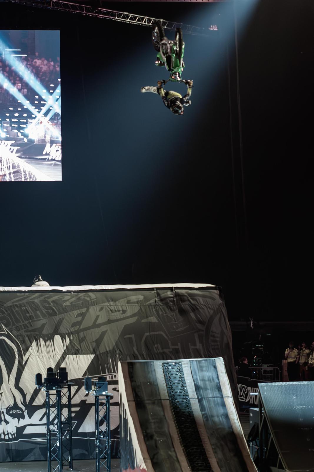 Freestyle motocross at Masters of Dirt